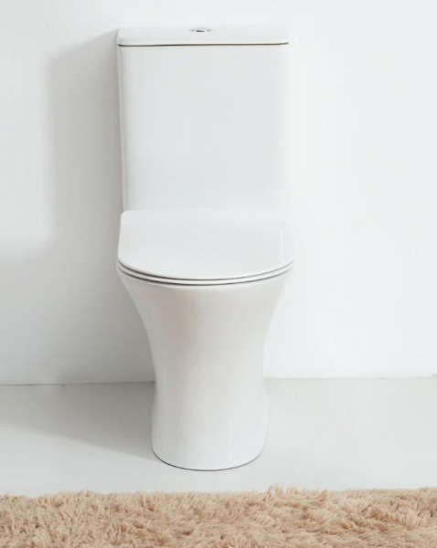 Унитаз-компакт Orange C01-000W безободковый, сиденье с микролифтом