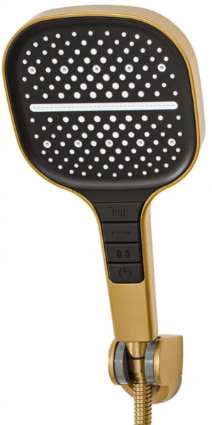 Смеситель для ванны с ручным душем Hansberge H4099 Золото матовый