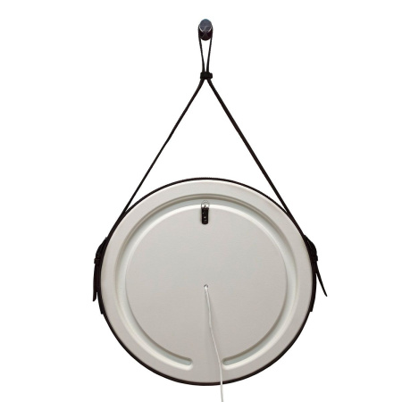 Зеркало Vincea VLM-2N600+ D610 с подсветкой на кожаном ремне, датчик на движение, цвет черный