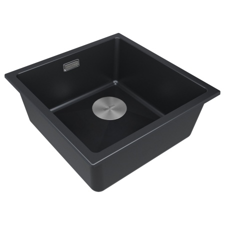 Мойка LUMI 45UNI-SKEW, IT-GRANIT, LU45SK-AN, антрацит, 455х440, Paulmark