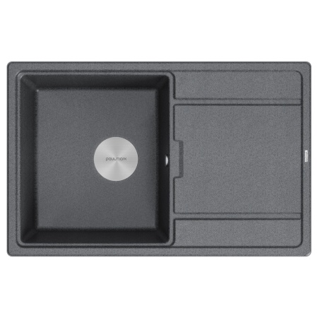 Мойка FLUGEN 50-780, IT-GRANIT, PM217850-DG, графит, 780х500 мм, Paulmark