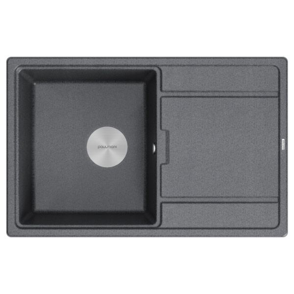 Мойка FLUGEN 50-780, IT-GRANIT, PM217850-DG, графит, 780х500 мм, Paulmark