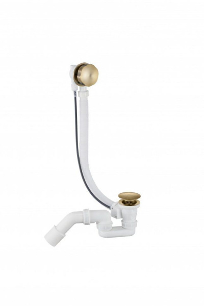 Полуавтоматический сливы-перелив для ванны Grocenberg GB240 Бронза