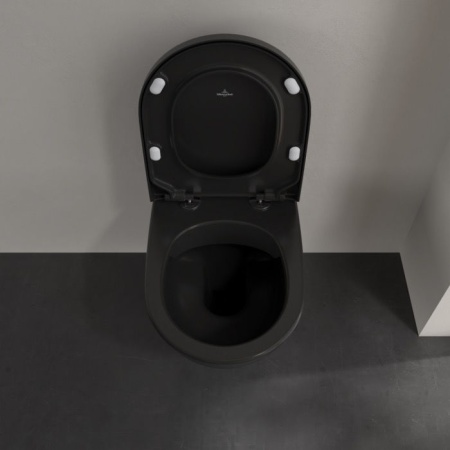 Унитаз Villeroy & Boch Subway 2.0, подвесной, открытый смыв, DirectFlush, 5614R0R7