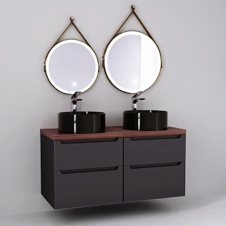 Столешница Jorno Wood 120 Wood.06.120/DW темное дерево