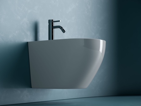 Подвесное биде Ceramicanova Uno, белый, CN11002