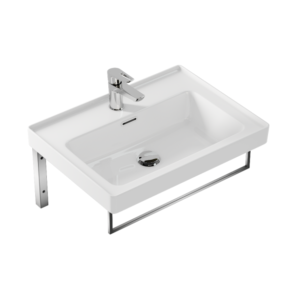 Полотенцедержатель для раковины Cersanit 60 хром глянцевый, AC-TH-WB60-Cg