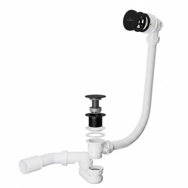 Сифон для ванны RoxenBath R70C-B Click-Clack с функцией верхней очистки