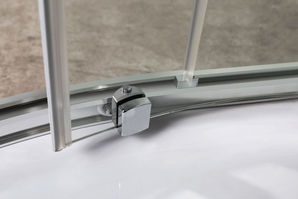 Душевой уголок Vincea Scala VSQ-2SC100CL, 1000*1000, хром, стекло прозрачное