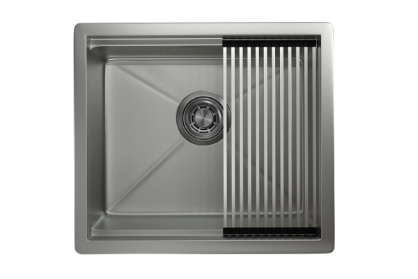 Мойка для кухни Granula Kitchen Space 5045U сталь матовая, 50х44,5 см, прямоугольная