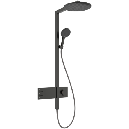 Душевая система Hansgrohe Raindance Alive S Showerpipe 300 ShowerSelect Comfort. 24595340. матовый черный хром 24595340
