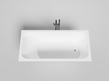 Ванна встраиваемая Salini ORLANDA 170x80, S-Stone, матовый белый 102026M