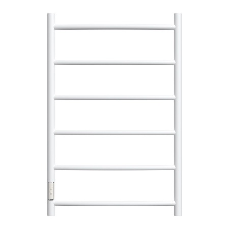 Полотенцесушитель электрический Point PN04758W П6 500x800 диммер слева, белый
