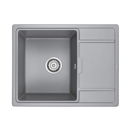Мойка FLUGEN 50-650, IT-GRANIT, PM216550-GRM, серый металлик, 650х500 мм, Paulmark
