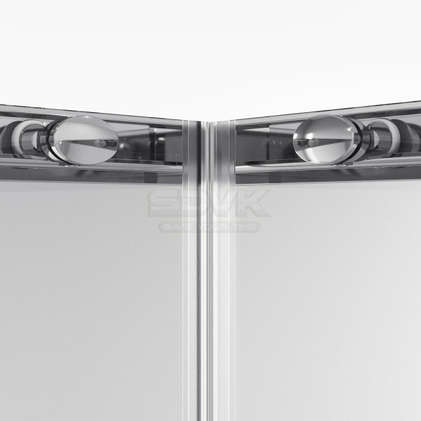 Душевое ограждение  Niagara Nova  NG-6628-34 (80*80*195) квадрат, двери раздвижные