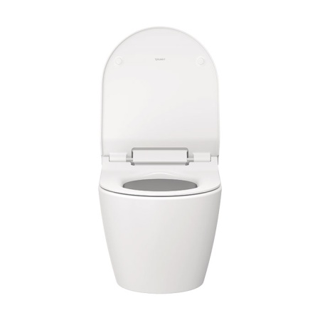 Duravit ME by Starck SensoWash Унитаз подвесной 57x37см, Rimless, HygieneGlaze, с крышкой биде, цвет: белый 611000002502300