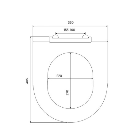 Сиденье для унитаза IDDIS ID 01 138.1