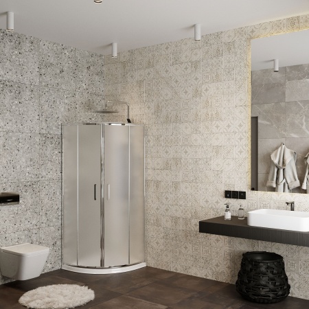 Душевой уголок Roxen Santi 55020-90C (90*90*195)