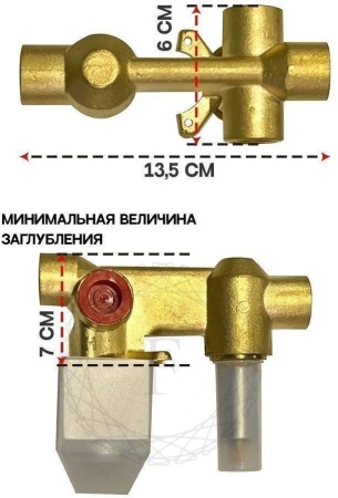 Душевая система скрытого монтажа FILARETE Waterfall FL1012 (Матовое золото)