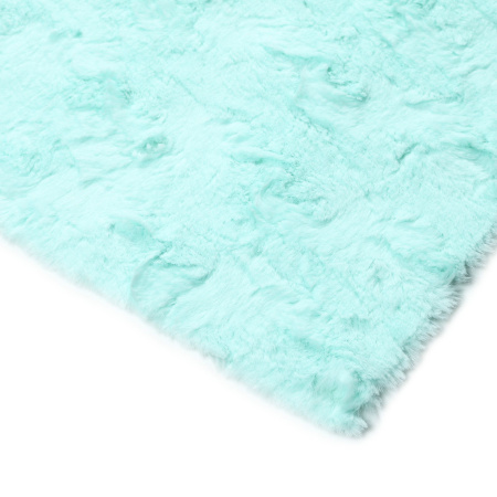 Коврик для ванной 1-ый Fixsen DELUX, FX-9040T бирюзовый, 70х120 см