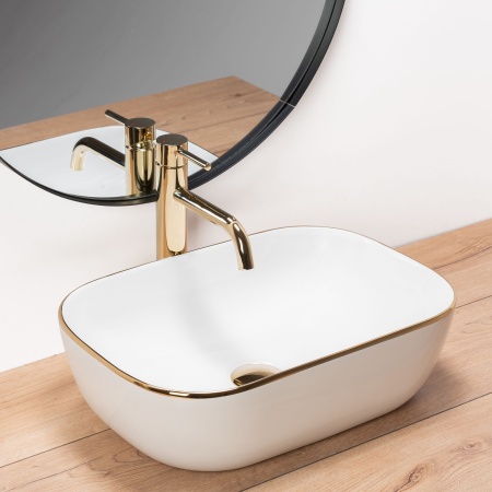 Умывальник RoxenBath Antares Gold 570160-G