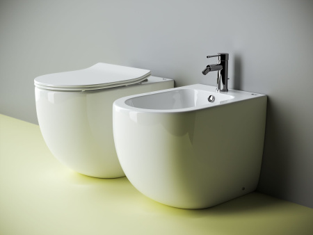 Напольное биде Ceramicanova Metropol, белый, CN4005