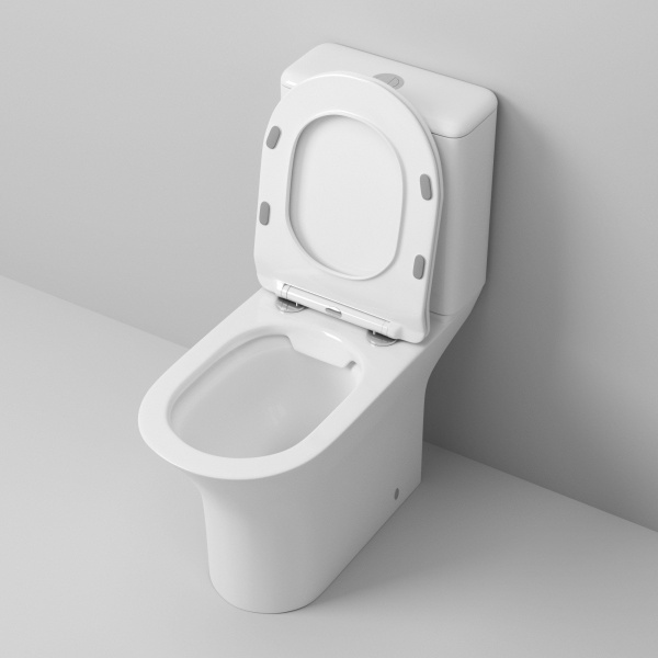 Унитаз Grossman GR-4443S (640х350х830) напольный безободковый с тонкой крышкой