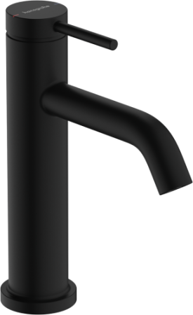 Смеситель для раковины Hansgrohe Tecturis S CoolStart EcoSmart 73310670 матовый черный 73310670