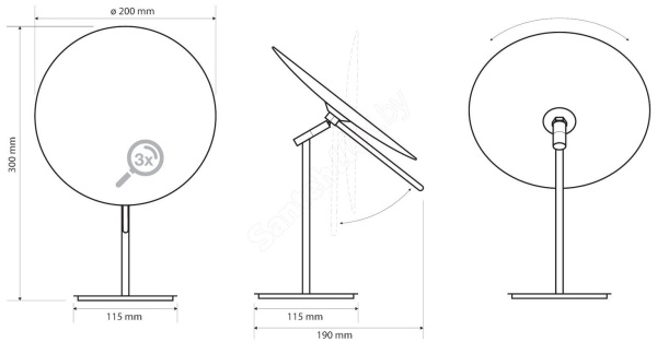 Косметическое зеркало Bemeta 116201252