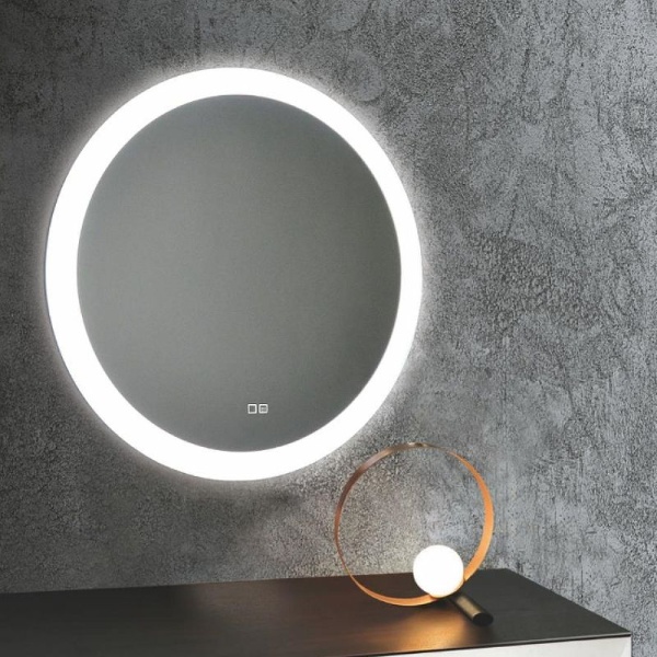 Зеркало Silver Mirrors Perla d770 ФР-00001045 со встроенным светильником, сенсорный выключатель, подогрев