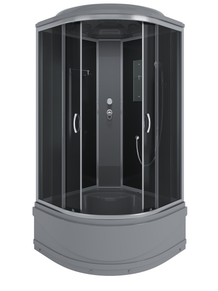 душевая кабина ERLIT™ ER3510TP-C2-RUS_GRAY (1000*1000*2150)
