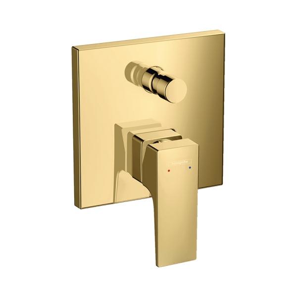 Hansgrohe Metropol Смеситель для ванны однорычажный с рычаговой рукояткой скрытый монтаж бронза 32545140