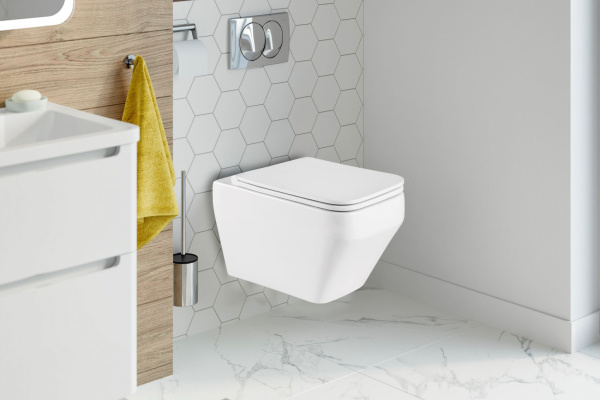 Унитаз подвесной WeltWasser WW HOFBACH 041 GL-WT белый глянцевый