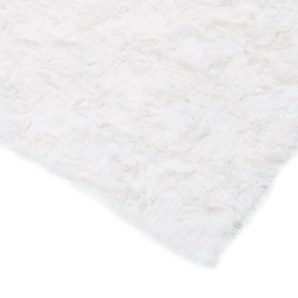 Коврик для ванной 1-ый Fixsen DELUX, FX-9040W белый, 70х120 см