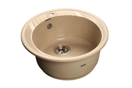 Кухонная мойка GranFest RONDO R-520 песочный