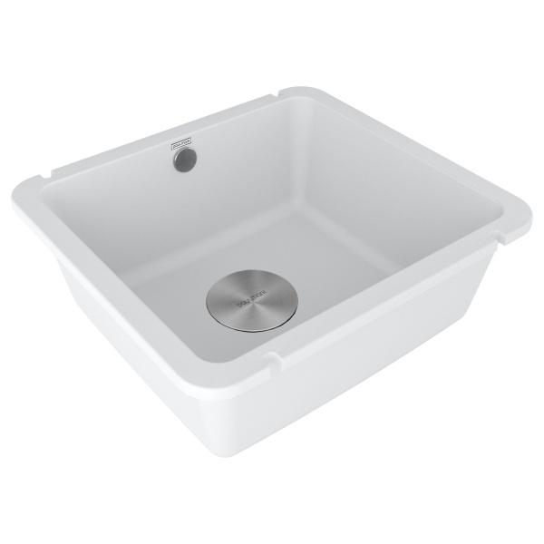 Мойка UNTER 50, IT-GRANIT, PM204543-WH, белый, 455х435, подст. мон. Paulmark