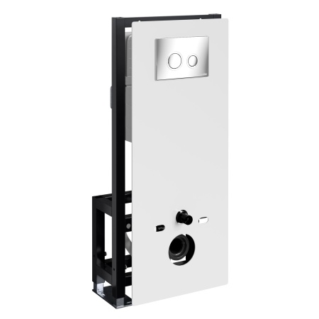 Система инсталляции для унитазов WasserKRAFT Glan 66TLT.010.ME.WH.CH01