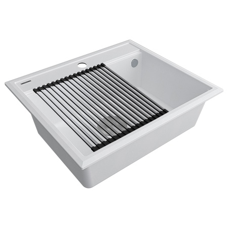 Мойка STEPIA 60, IT-GRANIT, PM115951-WH , белый, 590х510, Paulmark