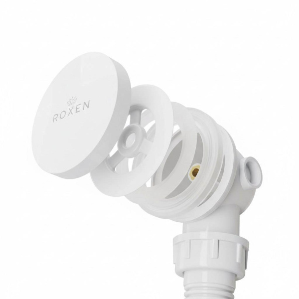 Сифон для ванны RoxenBath R70C-W Click-Clack с функцией верхней очистки