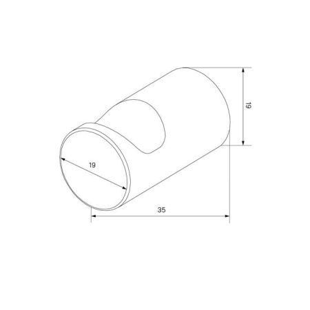 Комплект одинарных крючков IDDIS Petite, сплав металлов, белый матовый с желтым золотом PET2SY1i41