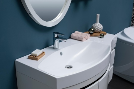 Мебель для ванной Aquanet Опера 115 L белый (2 дверцы 2 ящика)