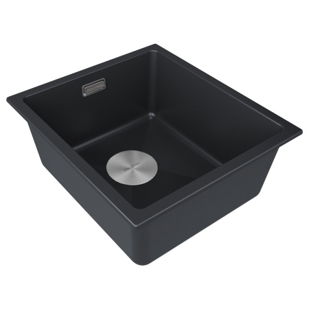 Мойка LUMI 41UNI, IT-GRANIT, LU41-AN, антрацит, 410х460, Paulmark