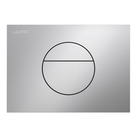 Laufen INEO SUNRISE Клавиша смыва, цвет: хром матовый 9.0011.2.007.000.1
