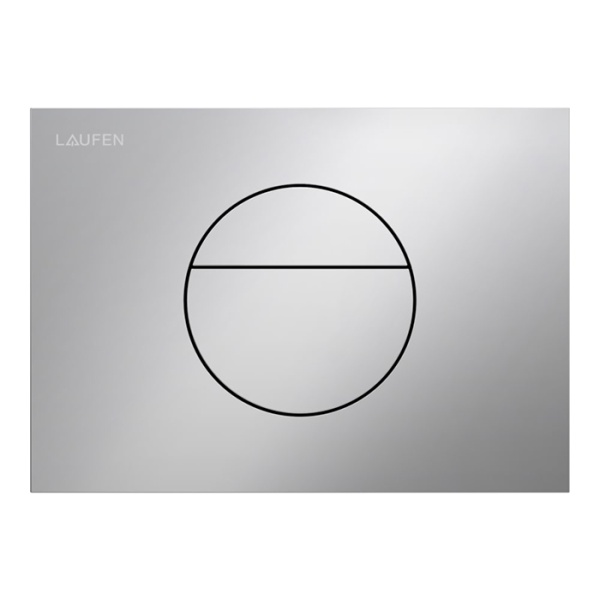 Laufen INEO SUNRISE Клавиша смыва, цвет: хром матовый 9.0011.2.007.000.1