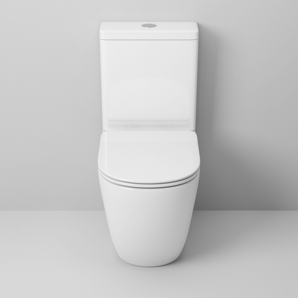 Унитаз Grossman GR-4446S (680х375х810) напольный с тонкой крышкой