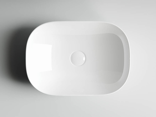 Умывальник Ceramicanova чаша накладная прямоугольная Element 505x405x140мм