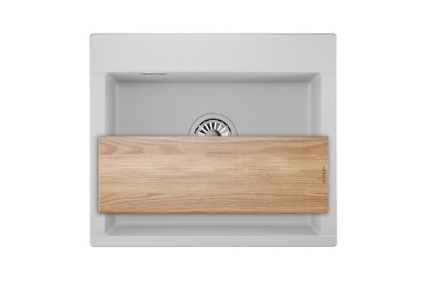 Мойка для кухни Granula Estetica 5804 арктик, 58х50 см, прямоугольная