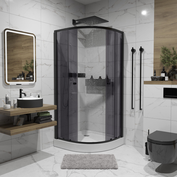 Душевой уголок Niagara Eco NG-007-14T (900х900х1950) низкий поддон