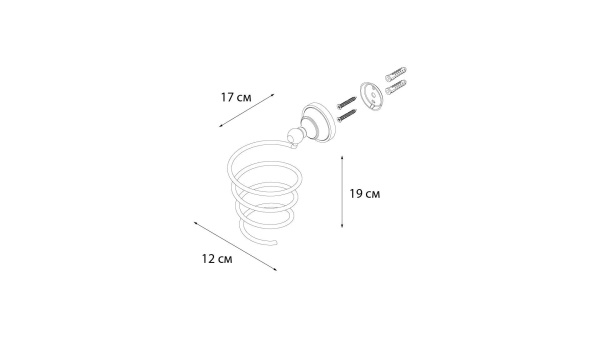 Держатель для фена Fixsen Bogema FX-78519