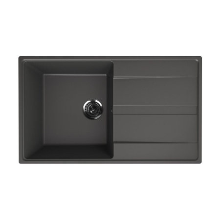 Кухонная мойка Ulgran Quartz Prima 850-09, мокрый асфальт